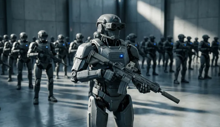روبوتات قتالية مدعومة بالذكاء الاصطناعي تدخل ساحات المعارك
